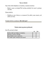 Konspekts 'Integrēta nodarbība dabaszinībās 1.klasei "Upe"', 6.