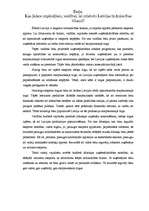 Eseja 'Kas jādara uzņēmējiem, valdībai, lai uzlabotu Latvijas tirdzniecības bilanci?', 1.