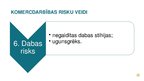 Prezentācija 'Komercdarbības riski un darbības beigšana', 9.