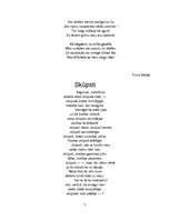 Konspekts 'Dzejas izlase "Romantiskie motīvi latviešu dzejā"', 5.