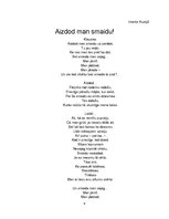 Konspekts 'Dzejas izlase "Romantiskie motīvi latviešu dzejā"', 6.