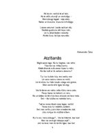 Konspekts 'Dzejas izlase "Romantiskie motīvi latviešu dzejā"', 9.