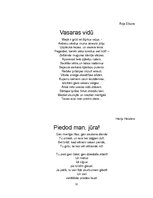 Konspekts 'Dzejas izlase "Romantiskie motīvi latviešu dzejā"', 11.