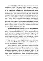 Eseja 'Godless Society in W.M.Thackeray's "Vanity Fair"', 2.