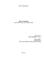 Referāts 'Bads un badošanās', 1.