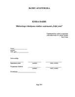 Referāts 'Mārketinga risinājumu analīze uzņēmumā "Zaļā josta"', 1.