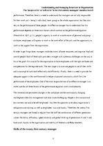 Eseja 'Behavior in Organizations', 4.