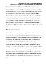 Eseja 'Behavior in Organizations', 7.