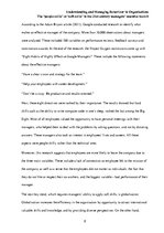 Eseja 'Behavior in Organizations', 8.