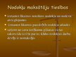 Prezentācija 'Pamatlikums par nodokļiem un nodevām', 9.