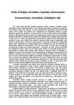 Referāts 'Senās Grieķijas keramikas vispārīgs raksturojums', 1.