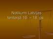 Prezentācija 'Notikumi Latvijas teritorijā 16.-18.gadsimtā', 1.