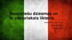 Prezentācija 'Neapoliešu dziesmas un to vēsturiskais liktenis', 1.