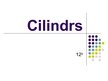 Prezentācija 'Cilindrs', 1.