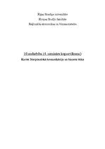 Konspekts 'Simulācijas spēle "Komunikatīvi kļūstošs"', 1.