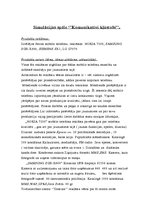 Konspekts 'Simulācijas spēle "Komunikatīvi kļūstošs"', 2.