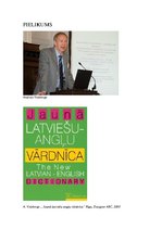 Referāts 'Latviešu valodnieki un sasniegumi valodniecībā', 23.