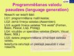 Prezentācija 'Programmēšanas valodas', 18.
