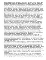 Eseja 'Distance Education', 1.