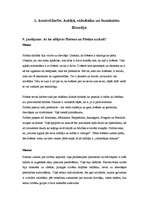 Konspekts 'Antīkā, viduslaiku un humānistu filosofija', 1.