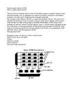 Referāts 'Dynamic and Static Memory, Their Comparison', 3.