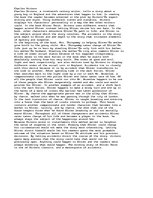 Eseja 'Charles dickens.....this essay is about his life and works.', 1.