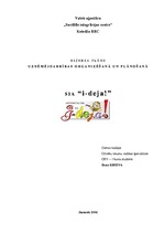 Biznesa plāns 'SIA "I-deja"', 8.