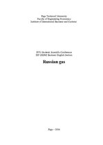 Referāts 'Russian Gas', 1.
