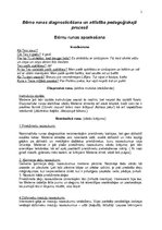 Referāts 'Bērna runas diagnostika pirmsskolā', 1.