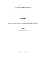 Referāts 'Cēsu rajona laikraksta "Druva" žurnālistu izglītība un tās pielietojums', 1.