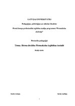 Referāts 'Bērnu drošība pirmsskolas izglītības iestādē. Pētnieciskais darbs', 1.