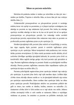 Eseja 'Māsas un pacienta sadarbība', 1.