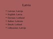 Prezentācija 'Latvia', 2.