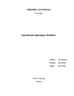 Referāts 'Iepazīšanās mājas lapas datu bāze', 1.