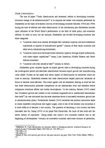 Referāts 'Globalization and Development', 2.