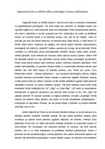 Eseja 'Zigmunda Freida un Alfrēda Ādlera psiholoģijas virzienu salīdzinājums', 1.