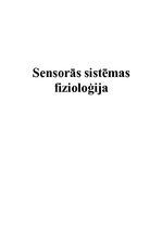Konspekts 'Maņu orgānu fizioloģija', 1.