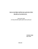 Diplomdarbs 'Veco cilvēku dzīves kvalitāte Cēsu pilsētas pansionātā', 1.