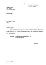 Referāts 'Lietvedības dokumentu sagatavošana', 5.