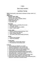 Konspekts 'Integrētās nodarbības konspekts sākumskolā 2.klasei', 1.