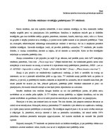 Eseja 'Dažādu reklāmas stratēģiju pielietojums TV reklāmā', 1.