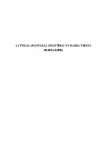 Referāts 'Latvijas augstākās izglītības sistēmas un darba tirgus mijedarība', 1.