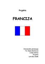 Referāts 'Francija', 1.