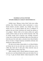 Eseja 'Dilemmas Latvijas vēsturē: Eduarda Berklava uzskatu transformācija', 1.