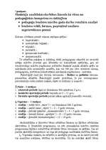 Referāts 'Skolotāja analītiskās darbības līmenis kā viens no pedagoģiskās kompetences rādī', 1.