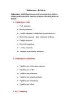 Konspekts 'Saskarsmes kultūra', 1.