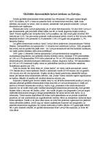 Eseja 'Globālās ekonomiskās krīzes ietekme uz Latviju', 1.