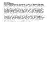 Eseja 'Entertainment Music and Television', 1.