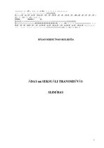 Konspekts 'Ādas un seksuāli transmisīvās slimības', 1.