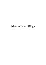 Referāts 'Martins Luters Kings', 1.